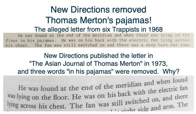The Thomas Merton Murder Covered Up